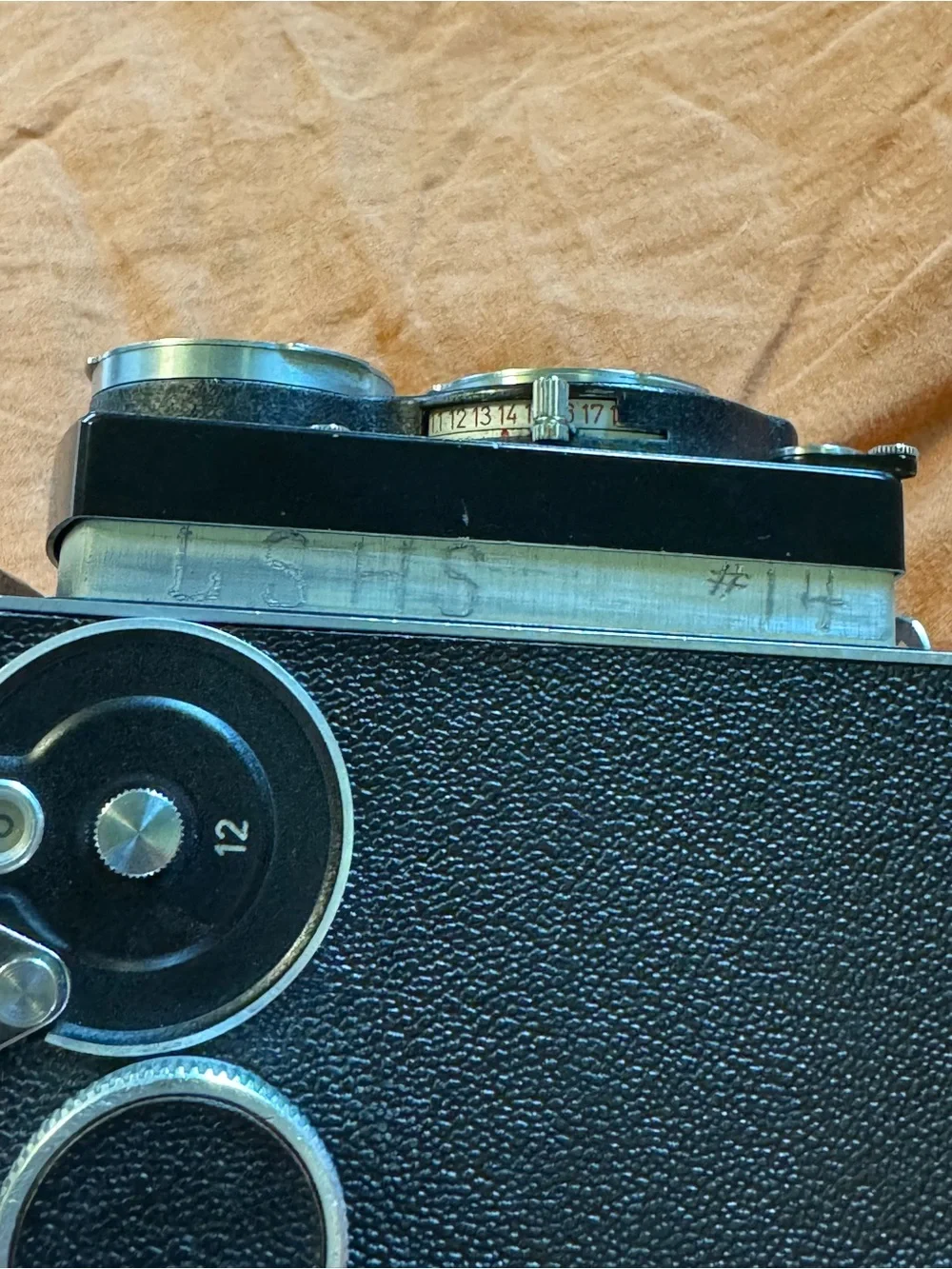 Rolleicord Black Twin-Lens Reflex 6x6 Medium Format Camera